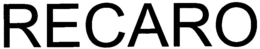 RECARO trademark