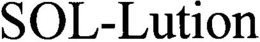 SOL-LUTION trademark