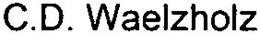 C.D. WAELZHOLZ trademark