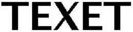 TEXET trademark