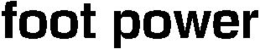 FOOT POWER trademark