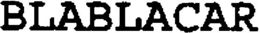 BLABLACAR trademark