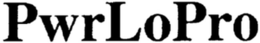 PWRLOPRO trademark
