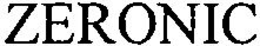 ZERONIC trademark