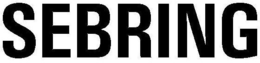 SEBRING trademark