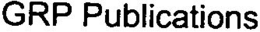 GRP PUBLICATIONS trademark