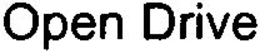 OPEN DRIVE trademark
