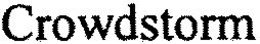 CROWDSTORM trademark