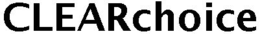 CLEARCHOICE trademark