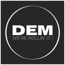 DEM WE'RE ROLLIN' IT! trademark