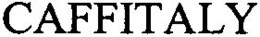 CAFFITALY trademark