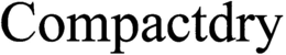 COMPACTDRY trademark