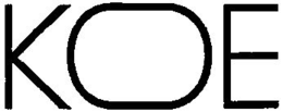 KOE trademark