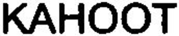 KAHOOT trademark