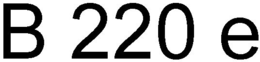 B 220 E trademark