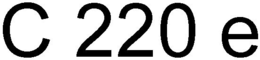 C 220 E trademark