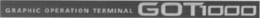 GRAPHIC OPERATION TERMINAL GOT1000 trademark
