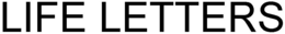 LIFE LETTERS trademark