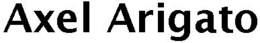 AXEL ARIGATO trademark