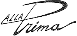ALLA PRIMA trademark