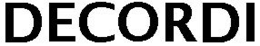 DECORDI trademark