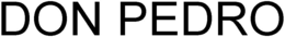DON PEDRO trademark