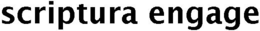 SCRIPTURA ENGAGE trademark