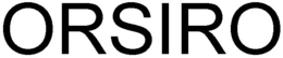 ORSIRO trademark