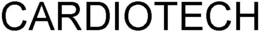 CARDIOTECH trademark