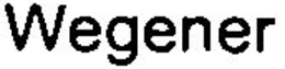 WEGENER trademark