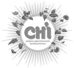 CH'I HERBAL REJUVENATION SPARKLING REFRESHER trademark