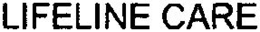 LIFELINE CARE trademark