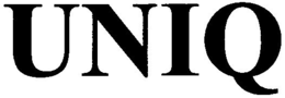 UNIQ trademark