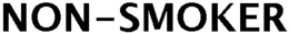 NON-SMOKER trademark