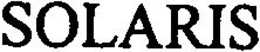 SOLARIS trademark