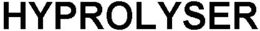 HYPROLYSER trademark