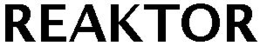 REAKTOR trademark