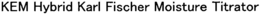 KEM HYBRID KARL FISCHER MOISTURE TITRATOR trademark
