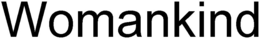 WOMANKIND trademark