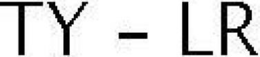 TY-LR trademark