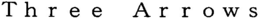 THREE ARROWS trademark
