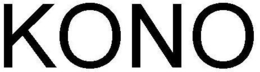 KONO trademark