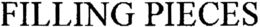 FILLING PIECES trademark