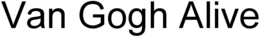 VAN GOGH ALIVE trademark