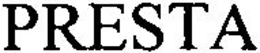 PRESTA trademark