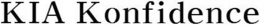 KIA KONFIDENCE trademark