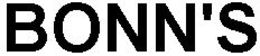 BONN'S trademark