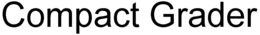 COMPACT GRADER trademark