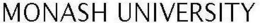 MONASH UNIVERSITY trademark