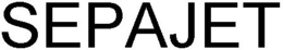 SEPAJET trademark